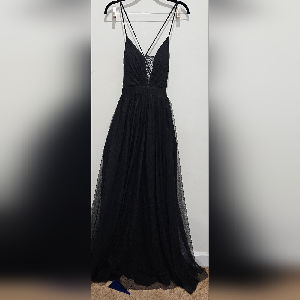Black night party dress